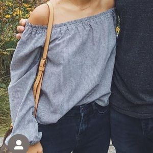 Brandy Melville Off the Shoulder Top